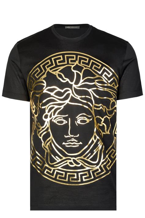 versace medusa head sticker|Versace crystal medusa t shirt.